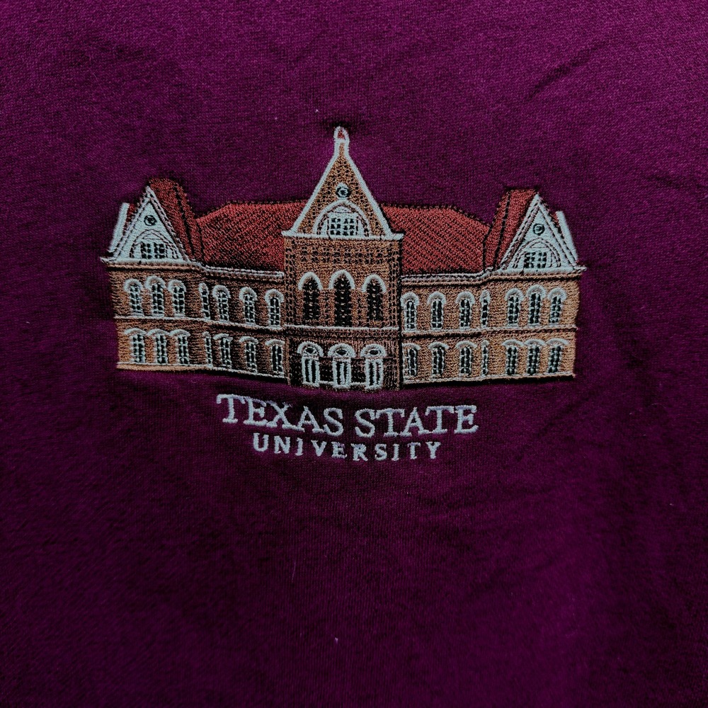 Traditions Collegiate Apparel Sweatshirt Mens XL Red Logo Texas State University
